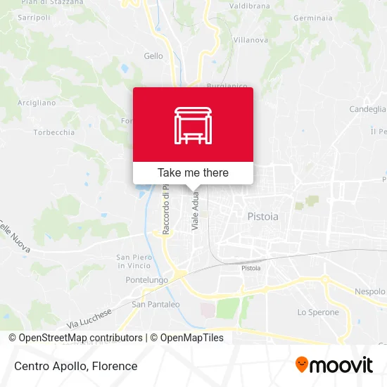 Centro Apollo map