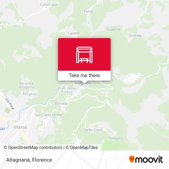 Altagnana map