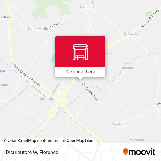 Distributore W map