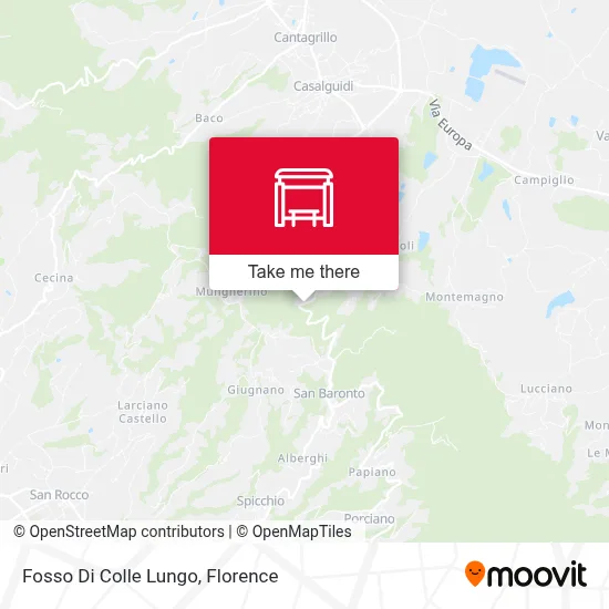 Fosso Di Colle Lungo map