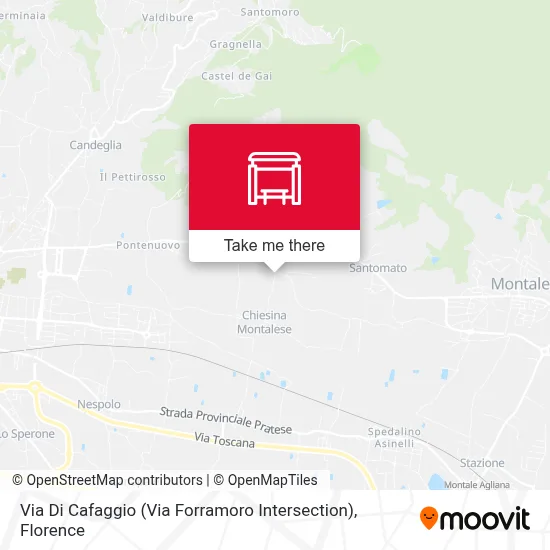 Via Di Cafaggio (Via Forramoro Intersection) map