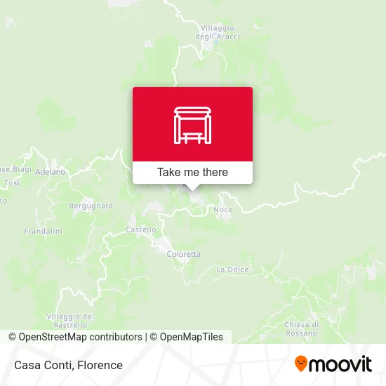 Casa Conti map