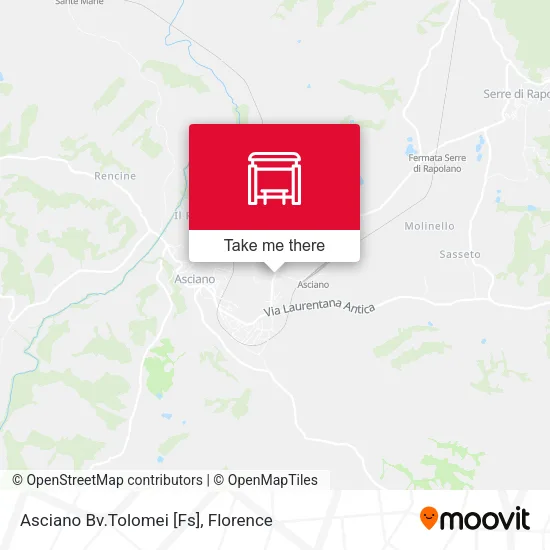 Asciano Bv.Tolomei [Fs] map