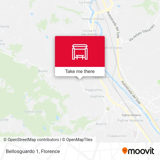 Bellosguardo 1 map