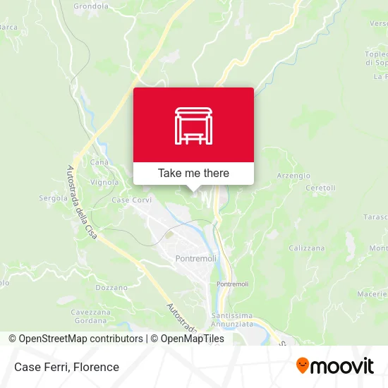 Case Ferri map