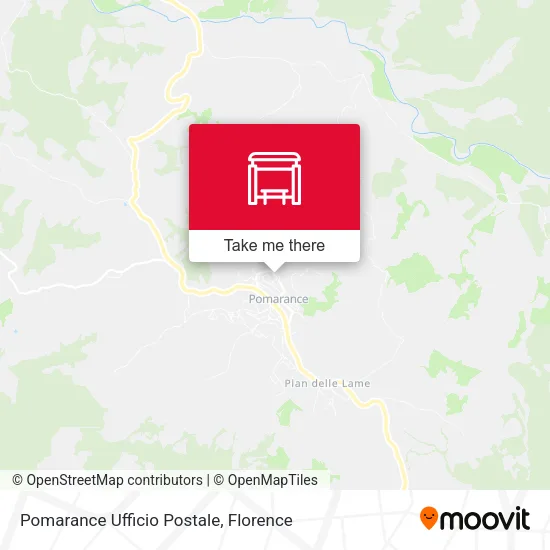 Pomarance Ufficio Postale map