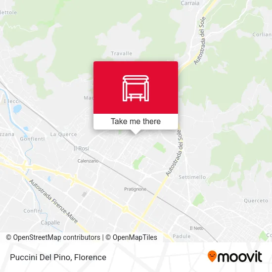 Puccini Del Pino map