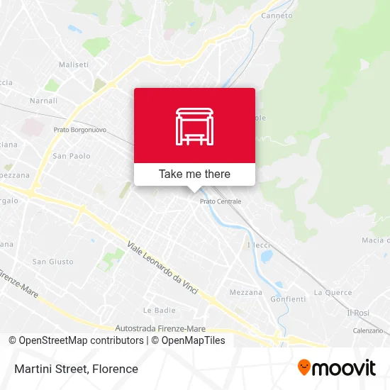 Martini Street map