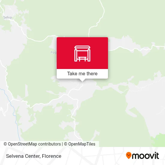 Selvena Center map