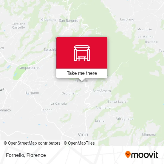 Fornello map
