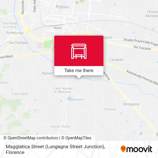 Maggiatica Street (Lungagna Street Junction) map