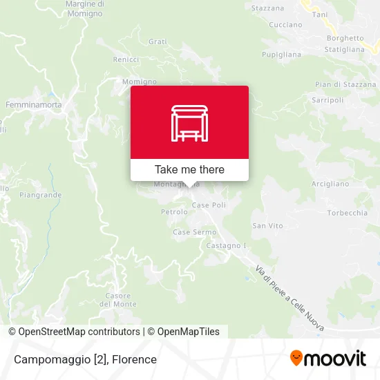 Campomaggio [2] map