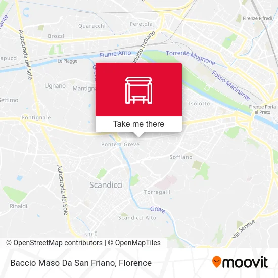 Baccio Maso Da San Friano map