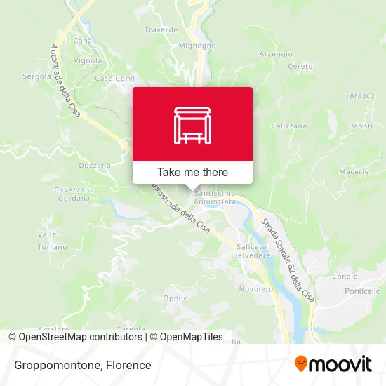 Groppomontone map