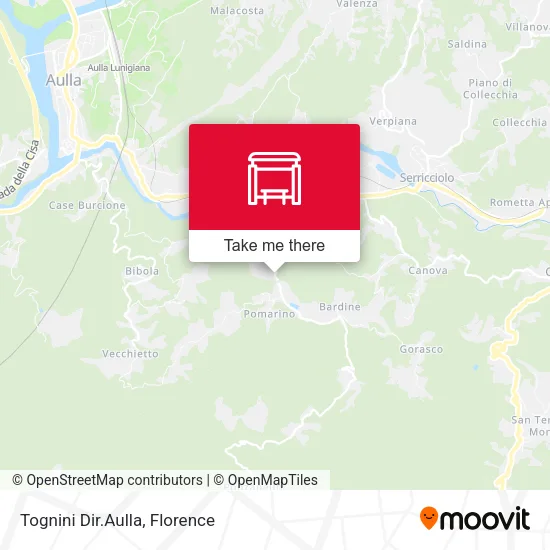 Tognini Dir.Aulla map