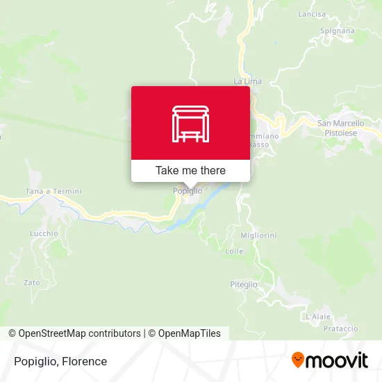 Popiglio map