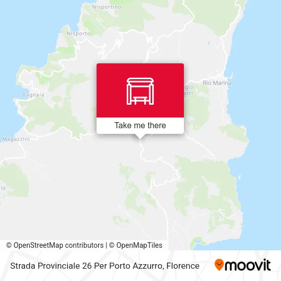 Strada Provinciale 26 Per Porto Azzurro map