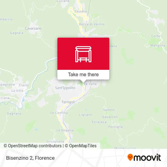Bisenzino 2 map
