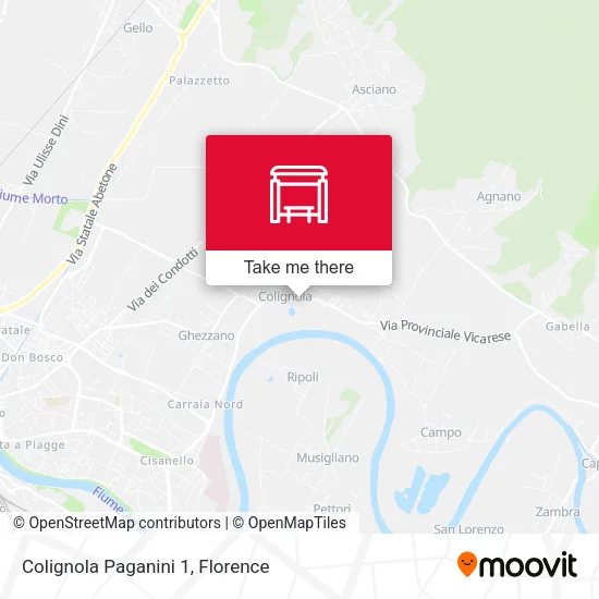 Colignola Paganini 1 map