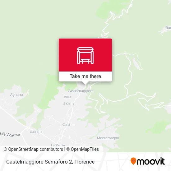 Castelmaggiore Semaforo 2 map