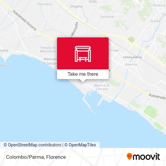 Colombo/Parma map