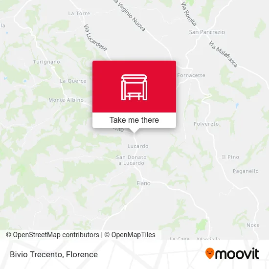Bivio Trecento map