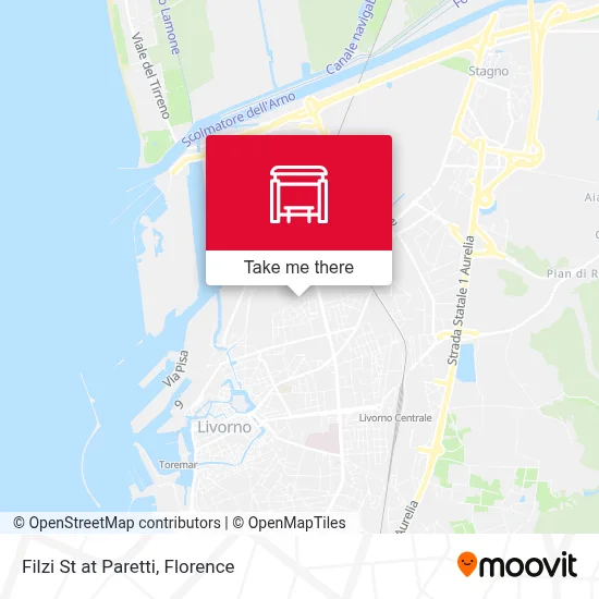 Filzi St at Paretti map