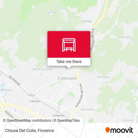 Chiusa Del Colle map