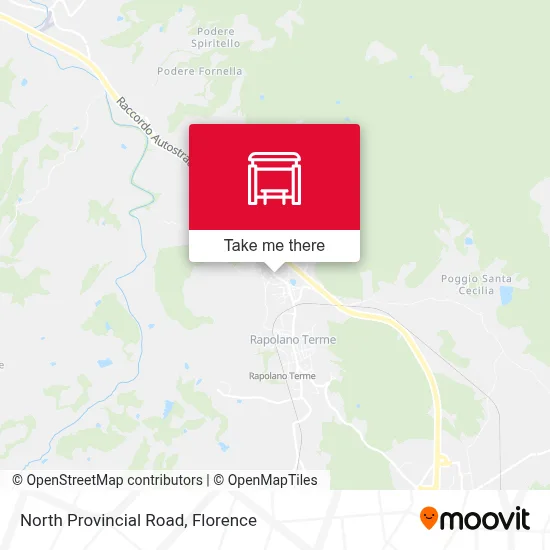 North Provincial Road map