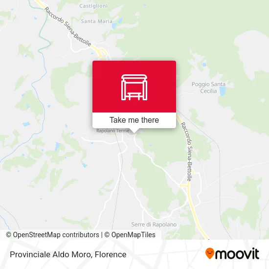 Provinciale Aldo Moro map