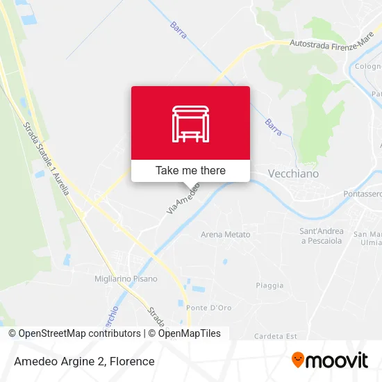 Amedeo Argine 2 map