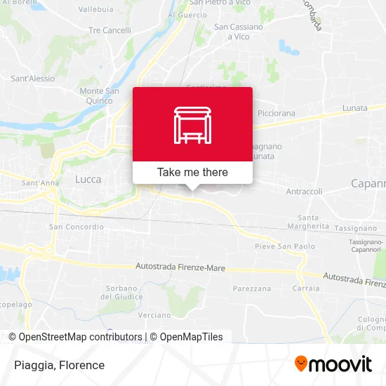 Piaggia map