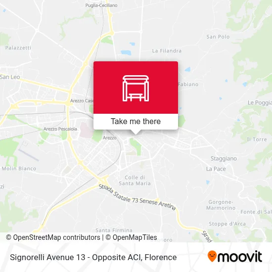 Signorelli Avenue 13 - Opposite ACI map