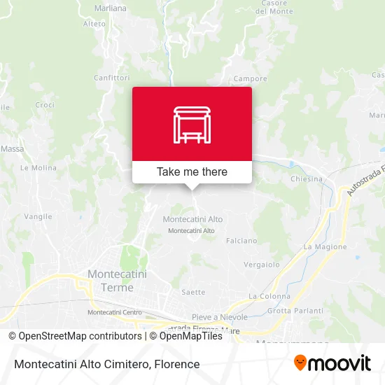 Montecatini Alto Cimitero map