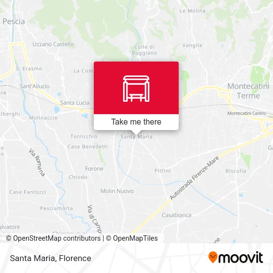 Santa Maria map