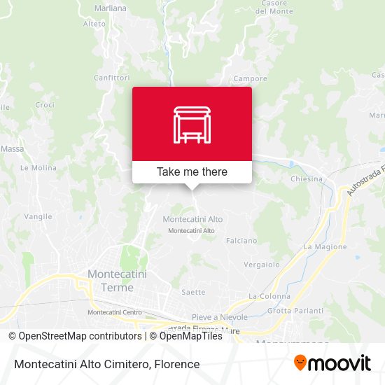 Montecatini Alto Cimitero map