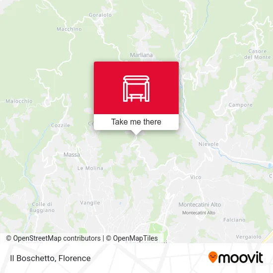 Il Boschetto map
