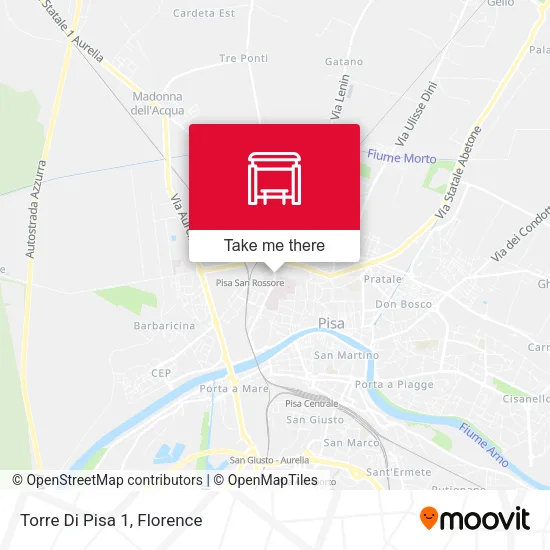 Torre Di Pisa 1 map