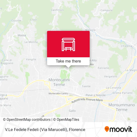 V.Le Fedele Fedeli (Via Marucelli) map