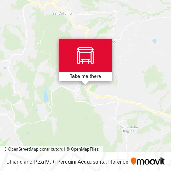 Chianciano-P.Za M.Ri Perugini Acquasanta map