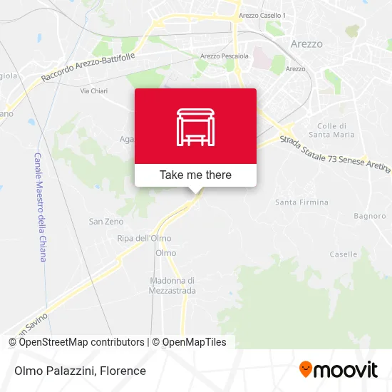 Olmo Palazzini map