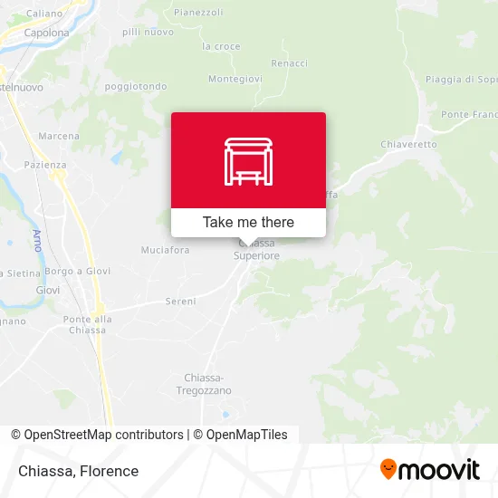 Chiassa map