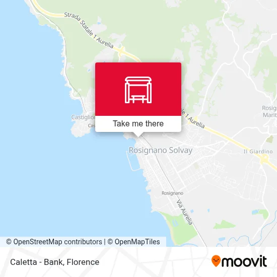 Caletta - Bank map