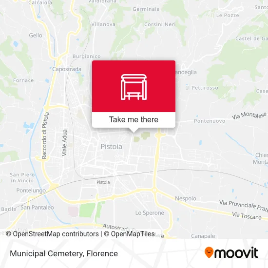 Municipal Cemetery map
