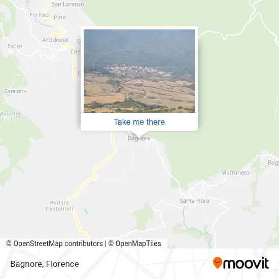 Bagnore map