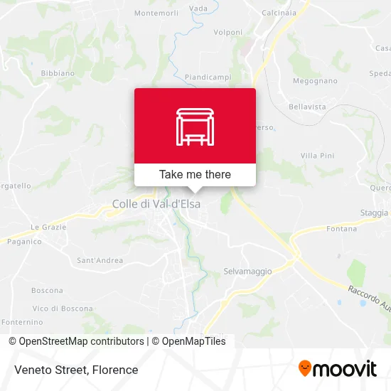 Veneto Street map