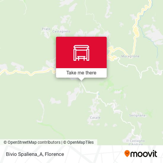 Bivio Spaliena_A map
