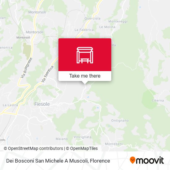 Dei Bosconi San Michele A Muscoli map