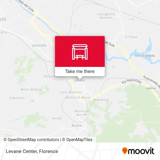Levane Center map