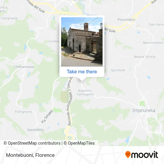 Montebuoni map